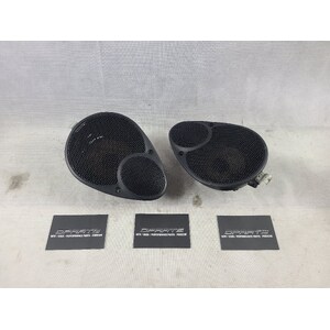 Porsche 996 986 Carrera Boxster Targa C4S GT3 Standard Speaker Set Pair - Black