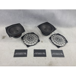 Porsche 996 986 Door Bass Loudspeaker Pair Carrera Boxster Turbo