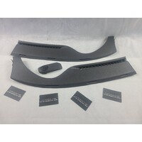 Porsche 996 986 Demister Defrost Dash Trims - Granite Grey - Set